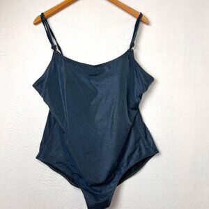 Elisabeth by Liz Clairborne Women's One Piece Swimsuit Plus Size: 22 W